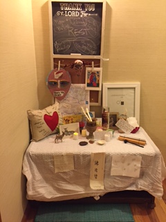 altar.New Year's 2019